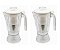 2 Copos Cristais Filtros Brancos Liquidificador Mondial L-67 - Imagem 1