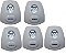 5 Bases Branca Ventilador Mondial NV-03 NV-15 - Imagem 5