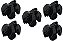 5 Fixadores Preto Motor Ventilador Mondial NV-31 - Imagem 2