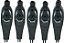 5 Colunas Preta Tubo Ventilador Mondial V-61 V-78-6P VPS-44 - Imagem 1
