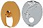 Disco Julienne Porta Inserto Processador Walita RI7302 - Imagem 2