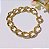Pulseira Elos Torcidos Banhada em Ouro 18 k. - Imagem 1