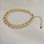 Pulseira Grumet Dupla Banhada em Ouro 18 k. - Imagem 1