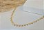Colar Choker Feminino Coraçõezinhos Banhado em Ouro 18 k. - Imagem 2