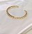 Bracelete Cordão Baiano Banhado em Ouro 18 k. - Imagem 1