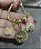 Pulseira Pandora Pingentes Medalhas Banhada em Ouro 18 k. - Imagem 2