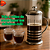 Kit ORO- 1 cafeteira prensa francesa + 2 copos de vidro de parede dupla + 250 gr de Café premium - Kit Experiência Café Gourmet - Imagem 2