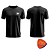 Camiseta Esportiva em Microfibra Premium 100g – Conforto e Performance - Cor Preta - Imagem 4