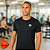 Camiseta Esportiva em Microfibra Premium 100g – Conforto e Performance - Cor Preta - Imagem 1