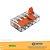 CONECTOR EMENDA WAGO 221-615 5P 0,5~6mm2 41A PARA CABO FLEXÍVEL OU RÍGIDO - Imagem 1