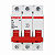 DISJUNTOR TRIPOLAR STECK SD-63.C.10 10A 3KA - Imagem 2