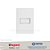 CONJUNTO INTERRUPTOR PARALELO 10A 4x2 BRANCO 611111BC PIAL PLUS+ - Imagem 1