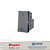 INTERRUPTOR BIPOLAR SIMPLES 10A CINZA 612005CZ PIAL PLUS+ - Imagem 1
