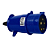 PLUG N-4079 4P 16A 220/240V AZ 9H STECK - Imagem 1