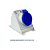 TOMADA SOBREPOR N-4509 4P 63A 220/240 AZ STECK - Imagem 1