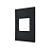 PLACA 2 POSTOS 4x2 PT 618502PT PIAL PLUS+ - Imagem 1