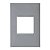 PLACA 2 POSTOS 4x2 CZ 618502CZ PIAL PLUS+ - Imagem 2