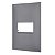 PLACA 1 POSTO 4x2 CZ 618501CZ PIAL PLUS+ - Imagem 1