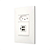 CONJUNTO 2 CARREGADOR USB + TOMADA 3P 10A 4x2 BR 615093BC PIAL PLUS+ - Imagem 1