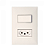 CONJUNTO INTERRUPTOR PARALELO + TOMADA 2P+T 20A 4x2 BR 615085BC PIAL PLUS+ - Imagem 3