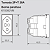 TOMADA 2P+T 20A DEDICADA VM BORNE PARAFUSO 615082VM PIAL PLUS+ - Imagem 3