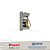 TOMADA TELEFONE RJ11 4 FIOS CINZA 2615010CZ PIAL PLUS+ - Imagem 2