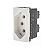 TOMADA 2P+T 10A BR BORNE PARAFUSO 615040BC PIAL PLUS+ - Imagem 1