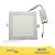 LUMINÁRIA PILA LED DL052 EMBUTIR QUADRADA 12W 6K 900l BIVOLT PHILIPS - Imagem 3