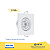 LUMINÁRIA LED SPOTKIT SL052 PHILIPS QUADRADA 4,2W 2,7K 350L BIVOLT BRANCA - Imagem 2