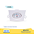LUMINÁRIA LED SPOTKIT SL052 PHILIPS QUADRADA 4,2W 6,5K 380L BIVOLT BRANCA - Imagem 1