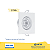 LUMINÁRIA LED SPOTKIT SL052 PHILIPS QUADRADA 6,2W 2,7K 500L BIVOLT BRANCA - Imagem 2