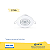 LUMINÁRIA LED SPOTKIT SL052 PHILIPS REDONDA 4,2W 2,7K 350L BIVOLT BRANCA - Imagem 1
