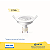 LUMINÁRIA LED SPOTKIT SL052 PHILIPS REDONDA 6,2W 2,7K 500L BIVOLT BRANCA - Imagem 2