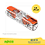 KIT CONECTOR WAGO 221-2411 2P 0,5~4mm2 32A RETA COM 25 PEÇAS - Imagem 2