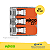 KIT CONECTOR WAGO 221-413 3P 0,5~4mm2 32A COM 50 PEÇAS - Imagem 2