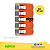 KIT CONECTOR WAGO 221-415 5P 0,5~4mm2 32A COM 25 PEÇAS - Imagem 2