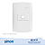 PLACA 4x2 SAIDA FIO+SUP.BRANCA SIMON 30 LINE 300901-30 - Imagem 1