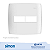 PLACA 4x4 2P+SUPORTE BRANCA SIMON 30 LINE 300911-50 - Imagem 1