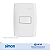 CONJUNTO INTERRUPTOR SIMPLES 10A 250V BRANCA SIMON 30 LINE 300931-30 - Imagem 1