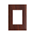 PLACA 4x2 3P HORIZONTAL TABACO SIMON 35.613-42 - Imagem 1