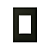 PLACA 4x2 3P HORIZONTAL PRETO FOSCO SIMON 35.613-44 - Imagem 1