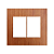 PLACA 4x4 6P HORIZONTAL CARVALHO SIMON 35.613-61 - Imagem 1