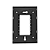SUPORTE 4x2 HORIZONTAL GRAFITE SIMON 35.700-38 - Imagem 1