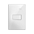 CONJUNTO INTERRUPTOR SIMPLES HORIZONTAL 4x2 10A 250V BRANCA SIMON 35.931-30 - Imagem 1