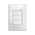 CONJUNTO 3 INT.PARALELO 4x2 10A 250V BRANCO SIMON 35.938-30 - Imagem 1