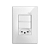 CONJUNTO 2 INTERRUPTOR SIMPLES+TOM.2P+T 4x2 10A BRANCO SIMON 35.957-30 - Imagem 1