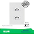 CONJUNTO 2 TOMADAS MONOBLOCO 20A 250V 4x2 BR ILUMI 94121 I9 - Imagem 1