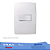 CONJUNTO INTERRUPTOR PARALELO HORIZONTAL 4x2 PIALPLUS 611111 - Imagem 1