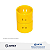 LUVA DE PRESSÃO DE PVC DN 25MM AMARELO ADTEX - Imagem 1