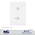 INTERRUPTOR INTELIGENTE TOUCH 2C 4x2 BR BIVOLT 21561 MARGIRIUS - Imagem 1
